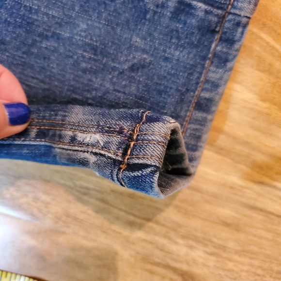 Evisu Jeans unique size 20 w embroidery accent - Picture 9 of 11
